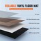 Natural Wood Grain Interlocking Vinyl Floor Tiles Snap-Together 10 Pack